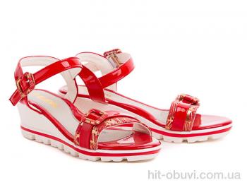 Босоножки С.Луч 1620-2 rubbles red
