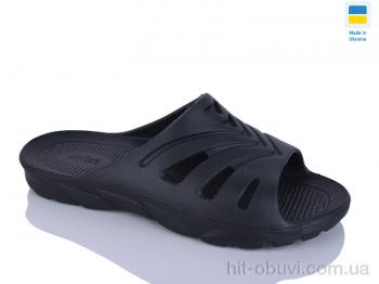 Шлепки Крок Сітроен н чорний