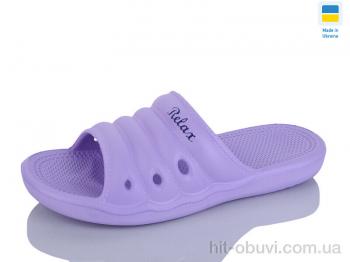 Шлепки Крок DS66 бузковий