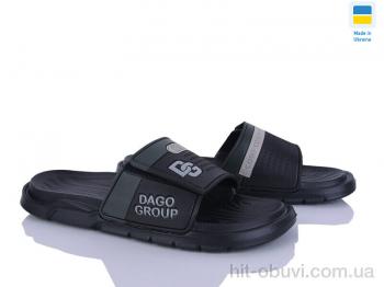 Шльопанці Golden Lion 704 чорний
