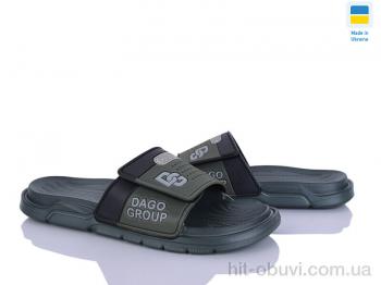 Шльопанці Golden Lion 704 зелений