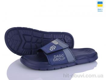 Шльопанці Golden Lion 704 синій