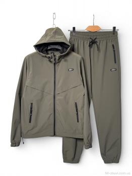 Спортивный костюм Audsa A153 d.green