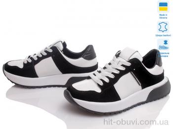 Кросівки Prime-Opt Paradize V-CR-1512 біло-чорний-d