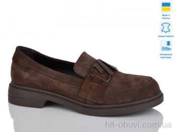 Туфли Prime-Opt Paradize V-T-2400-F коричн. замш