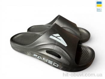 Шлепки Rai shoes 508-010 чорний