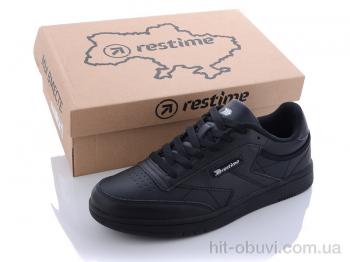 Кроссовки Restime PMB26827 black