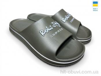 Шльопанці Rai shoes 520-017 хакі