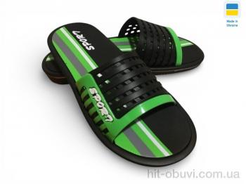 Шльопанці Rai shoes, M5 зелений