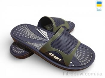 Шльопанці Rai shoes, M2 чорний