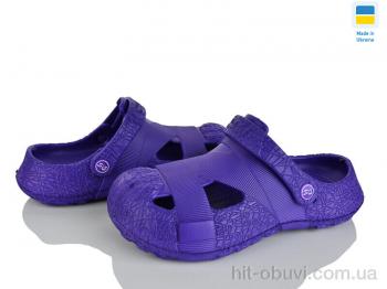 Крокси Rai shoes Сабо12 фіолетовий