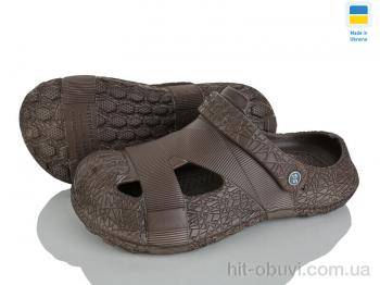 Крокси Rai shoes Сабо12 шоколад