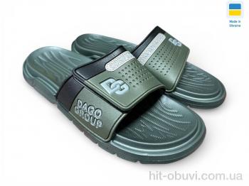 Шльопанці Rai shoes 704 хакі