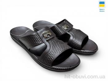 Шльопанці Rai shoes 137 шоколад