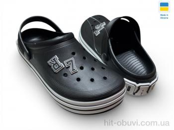 Кроксы Rai shoes 601 чорний