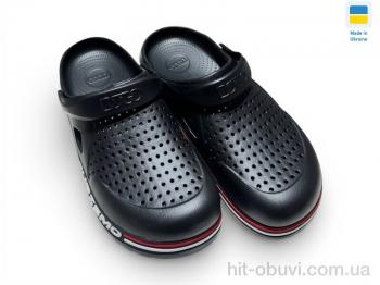 Кроксы Rai shoes 521 чорний