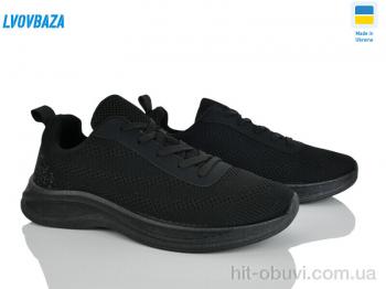 Кроссовки Lvovbaza B&R 7004 чорний