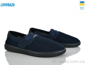 Слипоны Lvovbaza B&R 040 синій