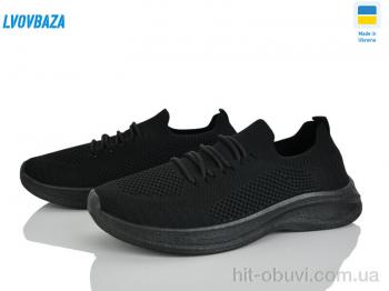 Кроссовки Lvovbaza B&R 7006 чорний