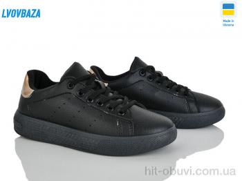 Кроссовки Lvovbaza B&R 114-1 чорний