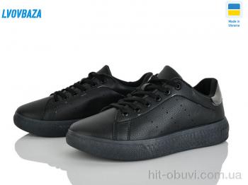Кроссовки Lvovbaza B&R 114-3 чорний