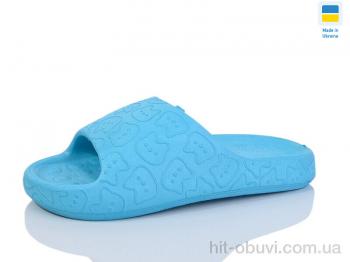 Шльопанці Alex 77-22 бірюза