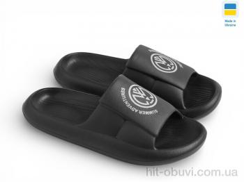 Шльопанці Rai shoes T670 чорний