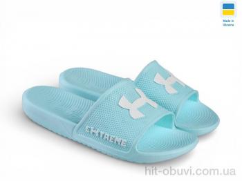 Шльопанці Rai shoes DS60 бірюза