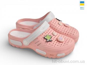 Кроксы Rai shoes СД48 персик