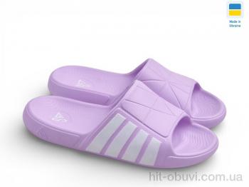 Шльопанці Rai shoes DS75 бузок