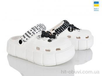 Кроксы Rai shoes E152-2-4 білий