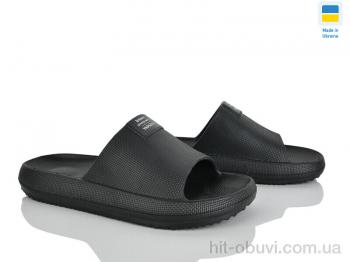 Шлепки Rai shoes E235 чорний