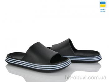 Шлепки Rai shoes E236 чорний