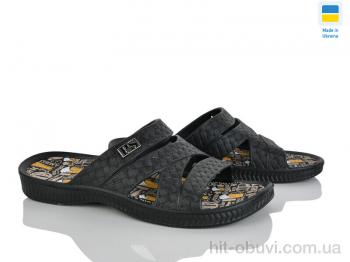 Шлепки Rai shoes E229 чорний