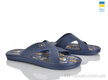 Шлепки Rai shoes E227 синій