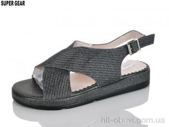 Босоножки Super Gear A228-05 black