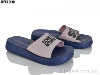 Шльопанці Super Gear 01-6216 pink