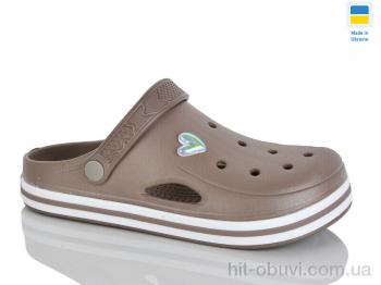 Кроксы Крок 416 коричневий