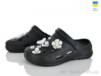 Крокси Golden Lion 414 чорний