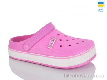 Кроксы Зручне взуття 419 рожевий