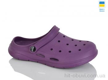 Кроксы Зручне взуття 102 фіолетовий