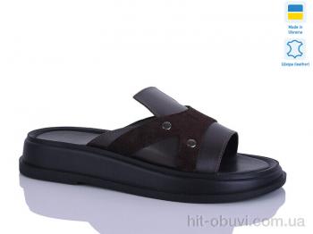 Шльопанці Sali 4 корич.к.