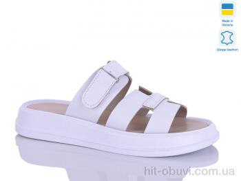 Шльопанці Sali 5 білий к.