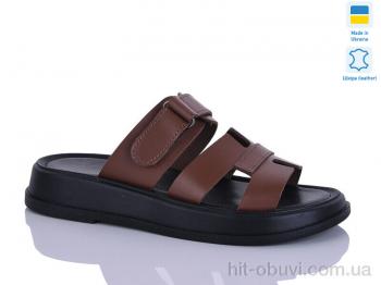 Шльопанці Sali 5 карамель к.