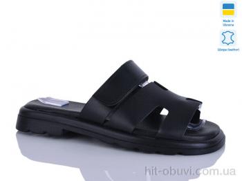 Шльопанці Sali 8-2 чорний к.