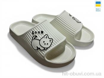 Шлепки Rai shoes 104 білий