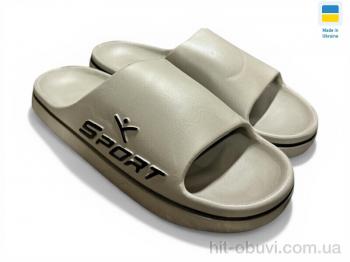 Шльопанці Rai shoes 403 бежевий