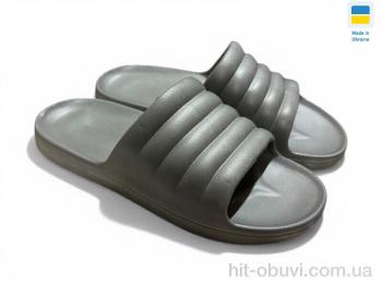 Шльопанці Rai shoes 408 сірий