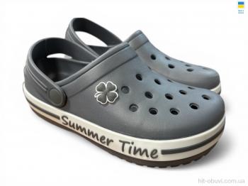 Кроксы Rai shoes 417 сірий