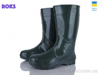 Сапоги резиновые Roks Рибак гума зелений